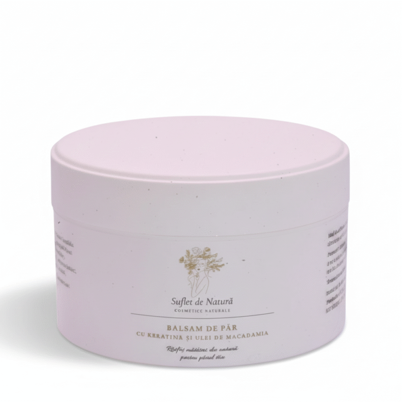 Balsam de par natural cu protectie termica