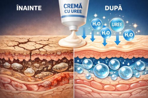 crema de maini cu uree si vitamina E
