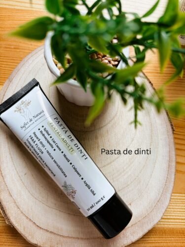 Pasta de dinti cu  Hidroxiapatite nano si Xilitol